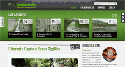 Desktop Screenshot of lunigianainsolita.com