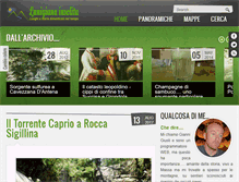 Tablet Screenshot of lunigianainsolita.com